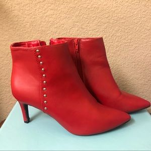 Bamboo®️ faux leather ankle boots